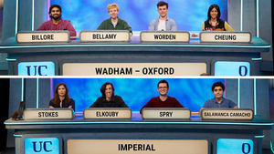 Wadham College, Oxford v Imperial College