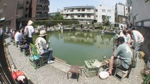 Catching Goldfish at a Fishing Pond in Tokyo