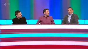 Helen Flanagan, Henning Wehn, Miles Jupp, Alex Brooker