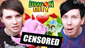 MAKING (Dragon) BABIES - Dan and Phil Play: Dragon City #3