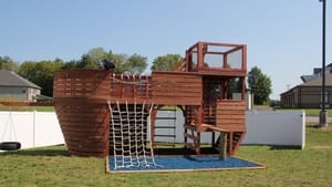 Backyard Pirate Ship