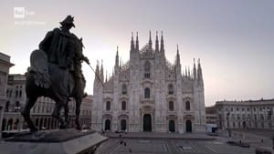 Alberto Angela tra le guglie del Duomo di Milano