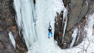 Ice Climbing in the Sea of Okhotsk