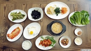 Natto Chigae and Self Bibimbap of Cheongju City, South Korea