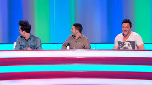 Nick Grimshaw, Peter Serafinowicz, Rachel Riley, Daniel Sloss