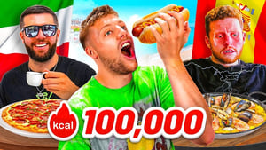 SIDEMEN EUROPE 100,000 CALORIE CHALLENGE