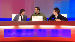 Vic Reeves, Danny Jones, Jack Whitehall, Claudia Winkleman