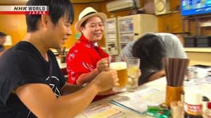 At a Standing Bar Beside Fukuoka's Boat Racing Stadium