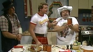 Guest hosts Roddy Piper and Bob Orton