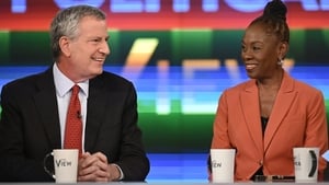 Bill de Blasio and Chirlane McCray