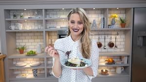 Kimberly Wyatt | Miso Steamed Cod with Black Noodle Salad