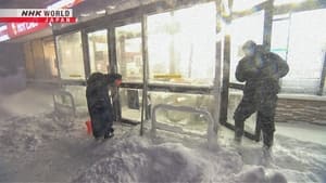 The Convenience Store in a Midwinter Hokkaido Village