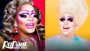 The Pit Stop AS6 E05 | Trixie Mattel & Kennedy Davenport Dish at the Pink Table | RPDR All Stars