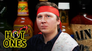 Paul Dano Needs a Burp Cloth While Eating Spicy Wings