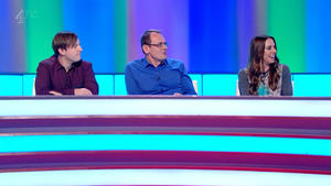 Melanie Chisholm, Joe Wilkinson, Tess Daly, Andrew Maxwell