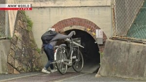 Nishinomiya's "Manbow Tunnel" Under the Tracks