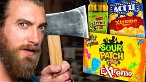 Extreme vs Original Snacks Taste Test (Axe Throwing Game)