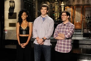 Eli Manning with Rihanna