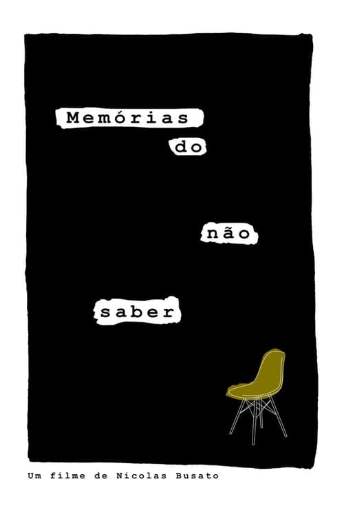 Memórias do não saber