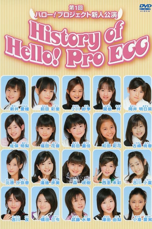 The 1st Hello! Project Newcomer's Performance History of Hello! Pro EGG