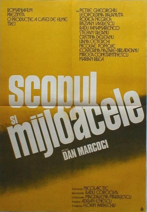 Scopul și mijloacele