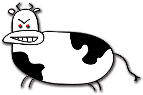 Scary Cow