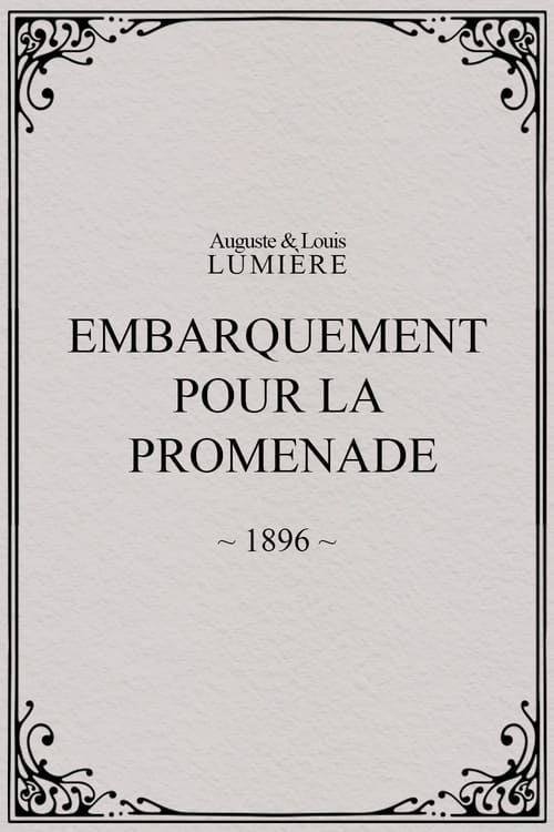 Embarquement pour la promenade