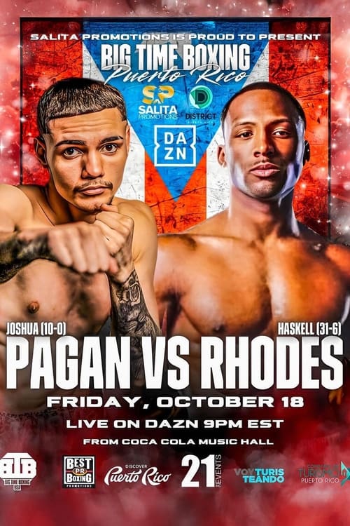 Joshua Pagan vs. Haskell Rhodes