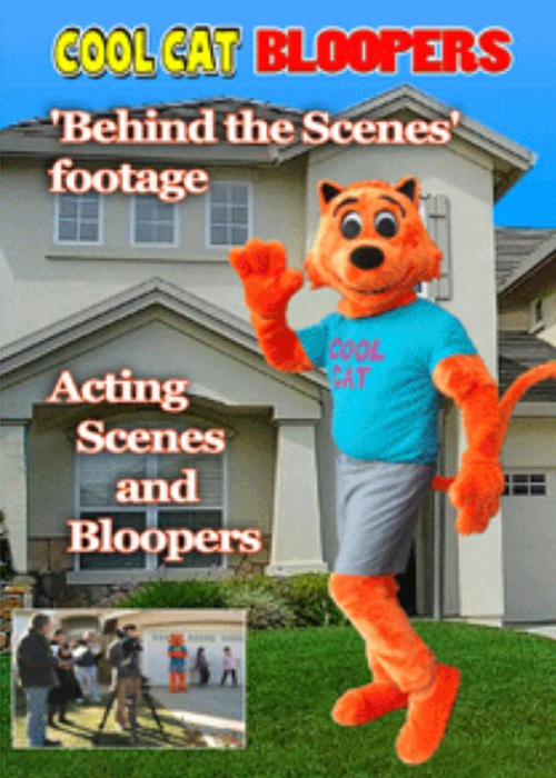 Cool Cat Bloopers 'Behind the Scenes' Footage