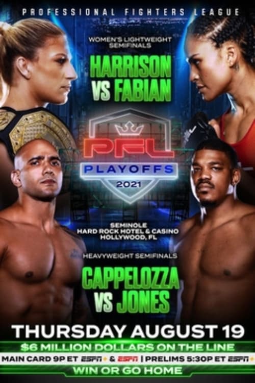 PFL 2021 #8: Playoffs - Harrison vs Fabian