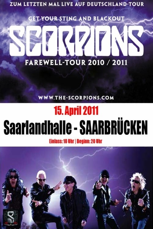 Scorpions - Live au Saarlandhalle Saarbrucken