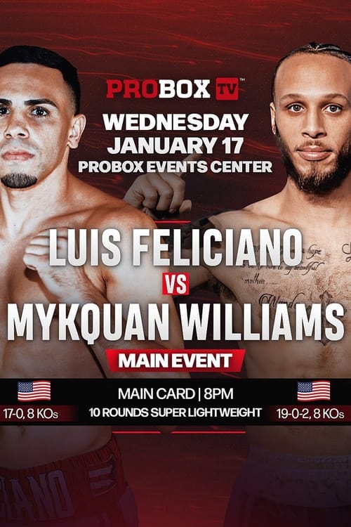 Luis Feliciano vs. Mykquan Williams