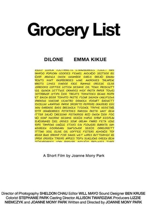 Grocery List