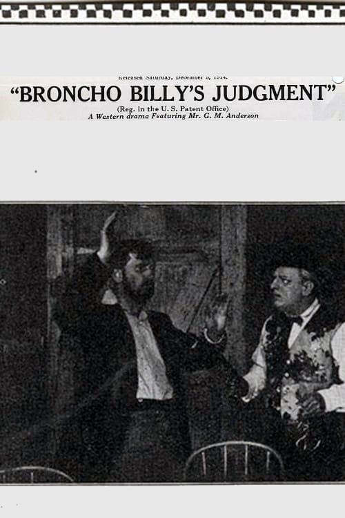 Broncho Billy's Judgment