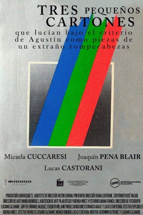 Three little cartons that looked under the criteria of Agustín as pieces of a strange puzzle