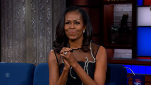 Michelle Obama, Robert Plant